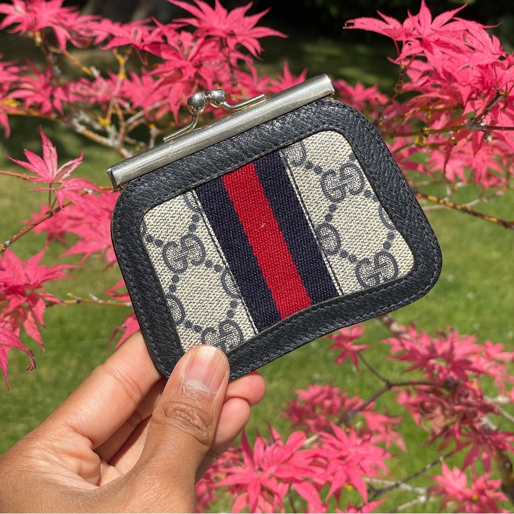 Gucci Monogram Coin Purse